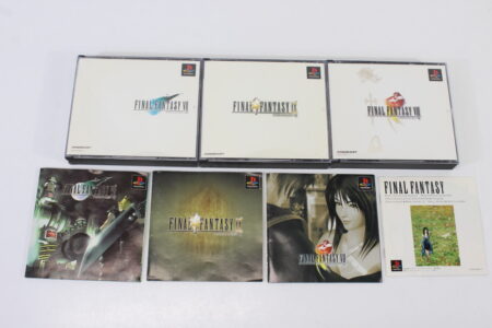 Lot of 3 Final Fantasy 7 8 9 VII VIII IX (B) SONY PlayStation 1 PS1