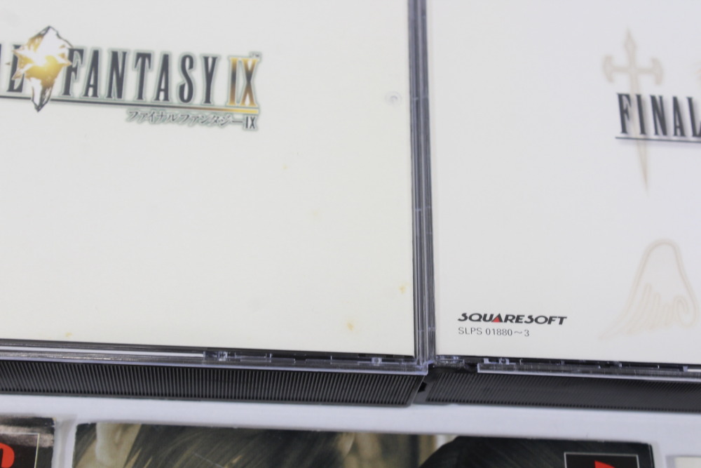 Lot of 3 Final Fantasy 7 8 9 VII VIII IX (B) SONY PlayStation 1 PS1