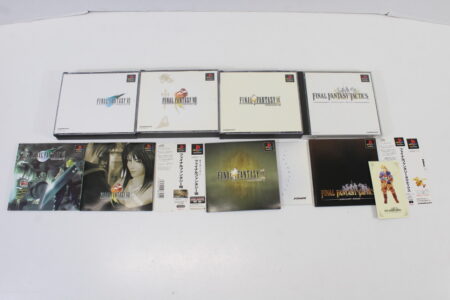 Lot of 4 Final Fantasy 7 8 9 VII VIII IX Tactics (B) SONY PlayStation 1 PS1