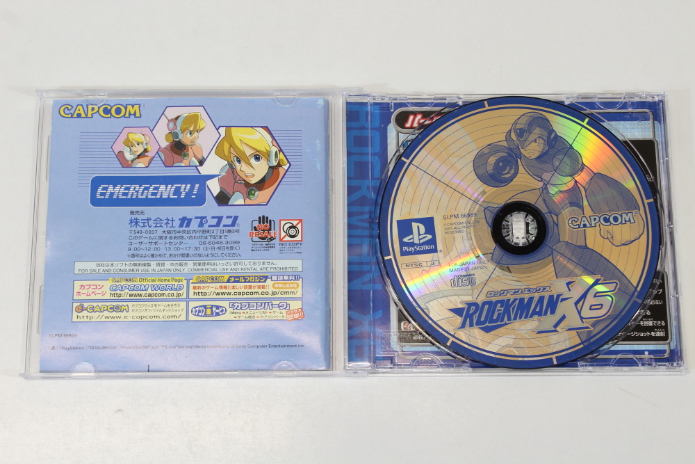 Rockman X6 Mega Man (B) SONY PlayStation 1 PS1