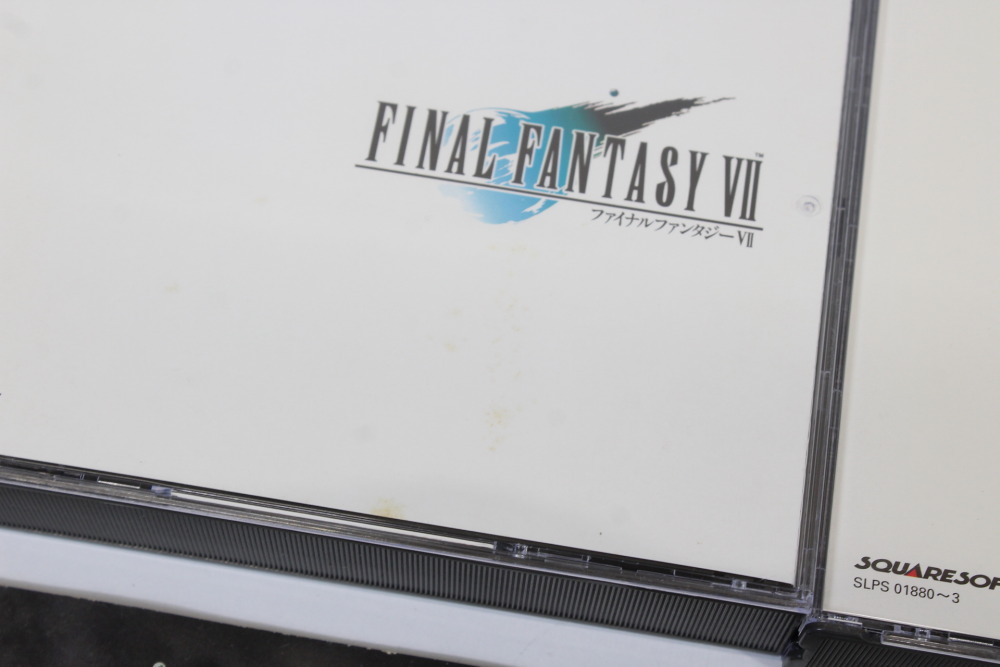 Lot of 4 Final Fantasy 7 8 9 VII VIII IX Dragon Quest VII (B) SONY PlayStation 1 PS1