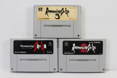 Lot of 3 Romancing Saga 1 2 3 (C) Nintendo Super Famicom SFC