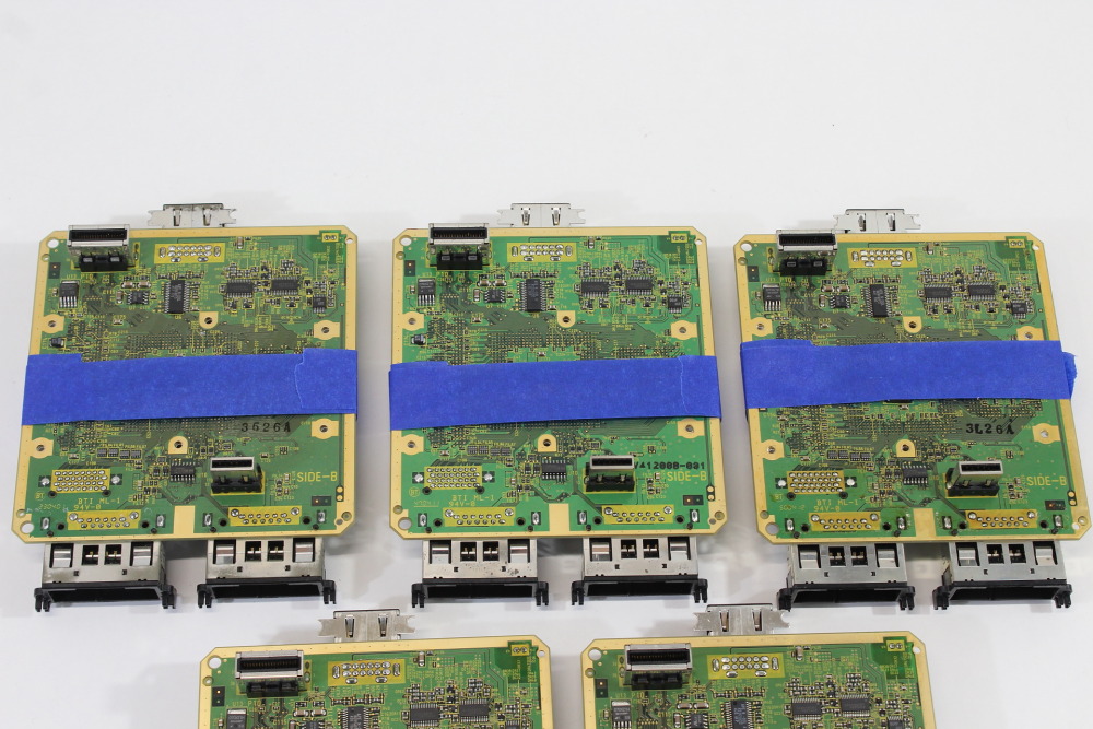 Lot of 5 Nintendo GameCube OEM Mainboard DOL-101 Motherboard (Modded to NTSC-U/C Region) & Heatsink & Screws & Fan Power Switch GC (B) Nintendo GameCube GC