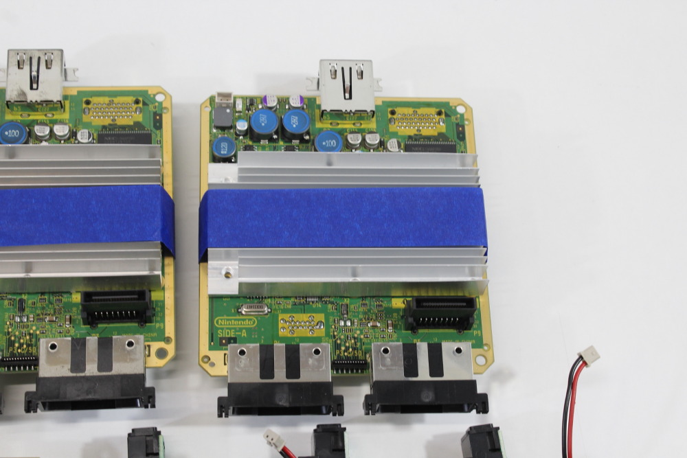 Lot of 5 Nintendo GameCube OEM Mainboard DOL-101 Motherboard (Modded to NTSC-U/C Region) & Heatsink & Screws & Fan Power Switch GC (B) Nintendo GameCube GC