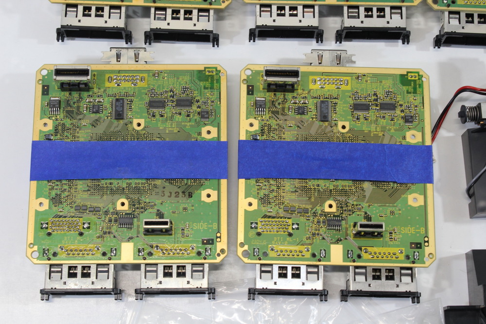 Lot of 5 Nintendo GameCube OEM Mainboard DOL-101 Motherboard (Modded to NTSC-U/C Region) & Heatsink & Screws & Fan Power Switch GC (B) Nintendo GameCube GC