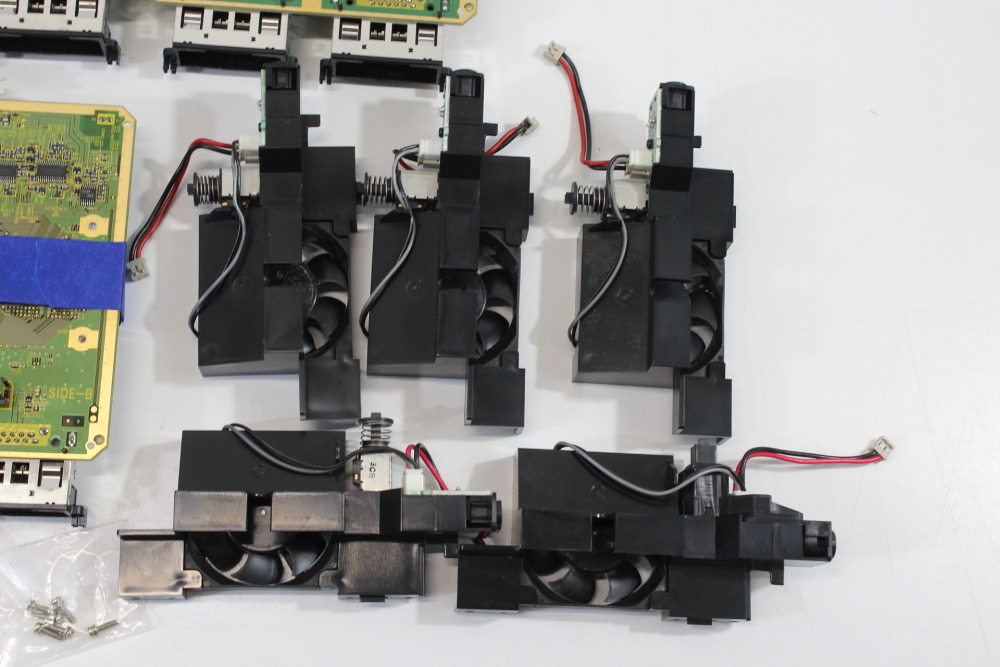Lot of 5 Nintendo GameCube OEM Mainboard DOL-101 Motherboard (Modded to NTSC-U/C Region) & Heatsink & Screws & Fan Power Switch GC (B) Nintendo GameCube GC