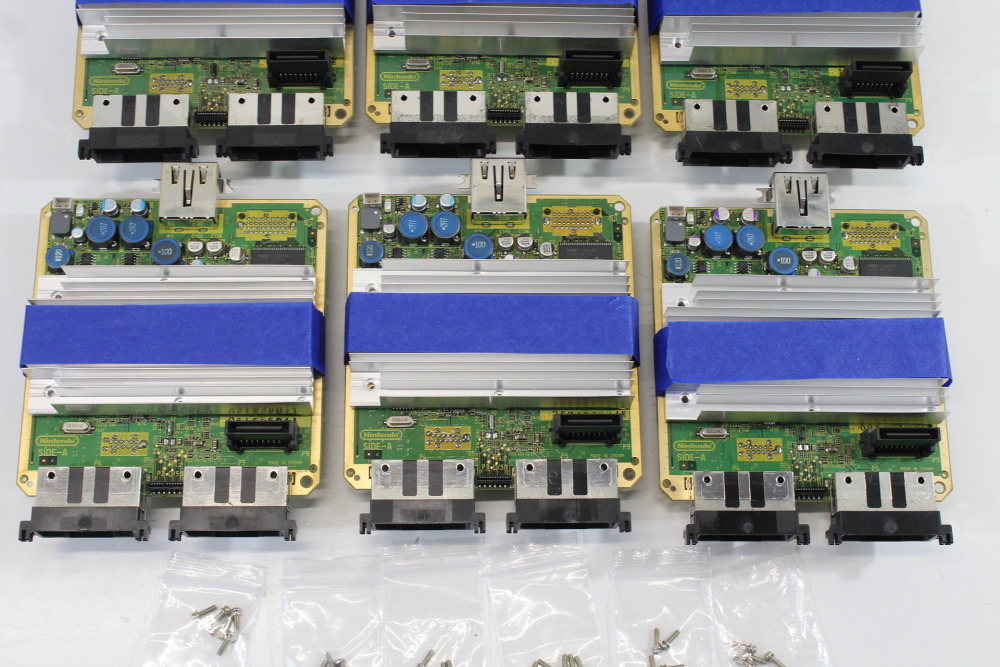 Lot of 6 Nintendo GameCube OEM Mainboard DOL-101 Motherboard (Modded to NTSC-U/C Region) & Heatsink & Screws GC (B) Nintendo GameCube GC