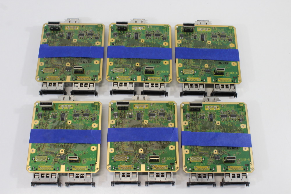 Lot of 6 Nintendo GameCube OEM Mainboard DOL-101 Motherboard (Modded to NTSC-U/C Region) & Heatsink & Screws GC (B) Nintendo GameCube GC