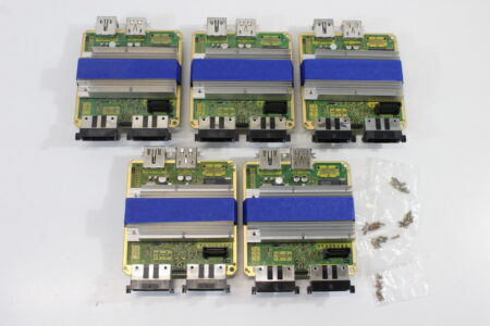 Lot of 5 Nintendo GameCube OEM Mainboard DOL-001 Motherboard NO SERIAL PORT 2 (Modded to NTSC-U/C Region) & Heatsink Screws GC (B) Nintendo GameCube GC