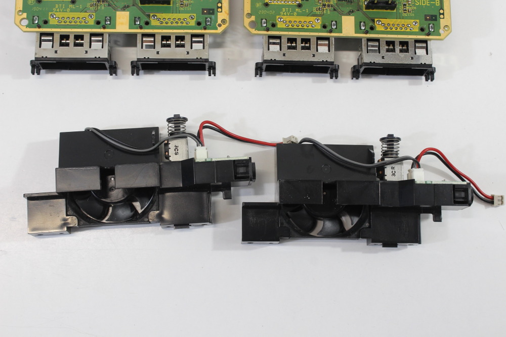 Lot of 2 Nintendo GameCube OEM Mainboard DOL-101 Motherboard (Modded to NTSC-U/C Region) & Heatsink & Screws & Fan Power Switch GC (B) Nintendo GameCube GC