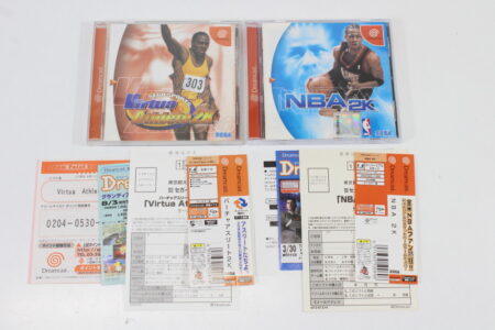 Lot of 2 Virtua Athlete 2K & NBA 2K CIB (B) SEGA Dreamcast DC