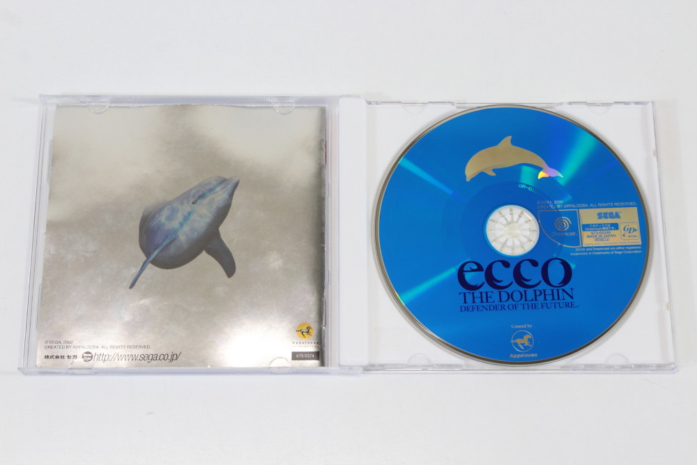 ECCO The Dolphin CIB (B) SEGA Dreamcast DC