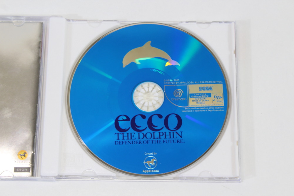 ECCO The Dolphin CIB (B) SEGA Dreamcast DC