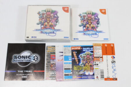 Phantasy Star Online W/ Sonic Adventure 2 Demo Disc CIB (B) SEGA Dreamcast DC