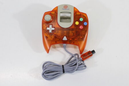SEGA Dreamcast Controller Pad Limited Clear Orange Chu Chu Rocket HKT-7700 (B) SEGA Dreamcast DC