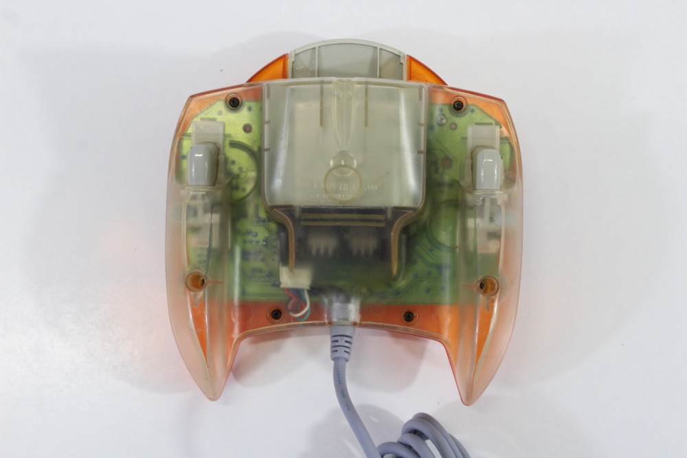 SEGA Dreamcast Controller Pad Limited Clear Orange Chu Chu Rocket HKT-7700 (B) SEGA Dreamcast DC