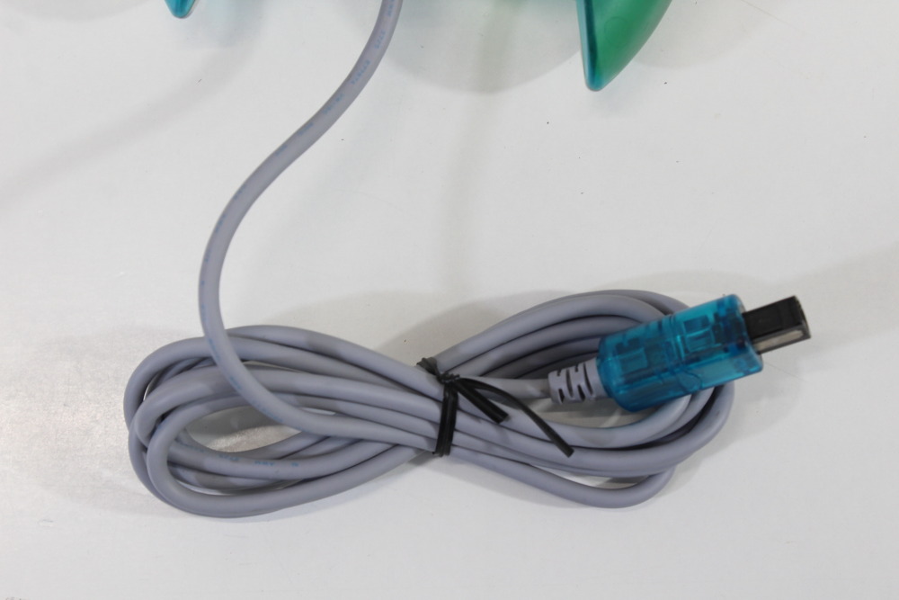 SEGA Dreamcast Controller Pad Limited Clear Aqua Blue HKT-7700 (C Discolored) SEGA Dreamcast DC