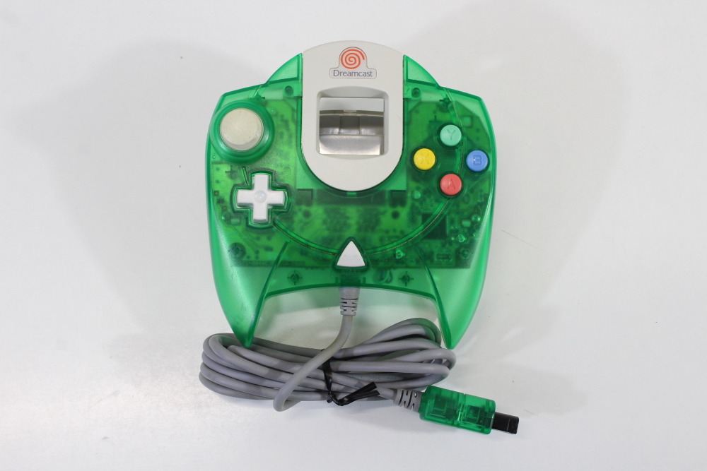 SEGA Dreamcast Controller Pad Limited Clear Clear Green HKT-7700 (B) SEGA Dreamcast DC