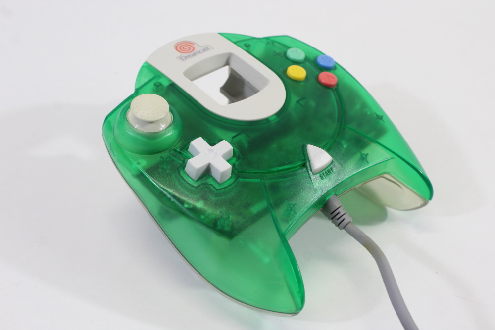 SEGA Dreamcast Controller Pad Limited Clear Clear Green HKT-7700 (B) SEGA Dreamcast DC