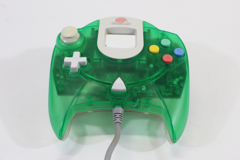 SEGA Dreamcast Controller Pad Limited Clear Clear Green HKT-7700 (B) SEGA Dreamcast DC