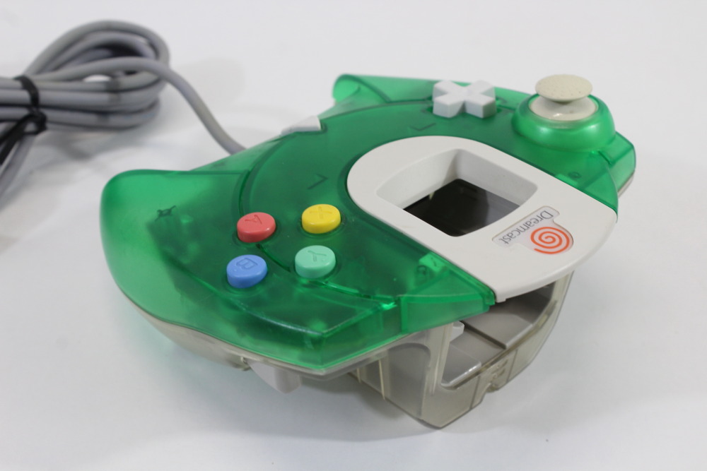 SEGA Dreamcast Controller Pad Limited Clear Clear Green HKT-7700 (B) SEGA Dreamcast DC