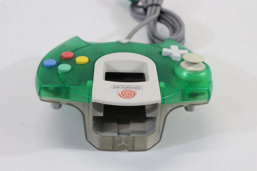 SEGA Dreamcast Controller Pad Limited Clear Clear Green HKT-7700 (B) SEGA Dreamcast DC
