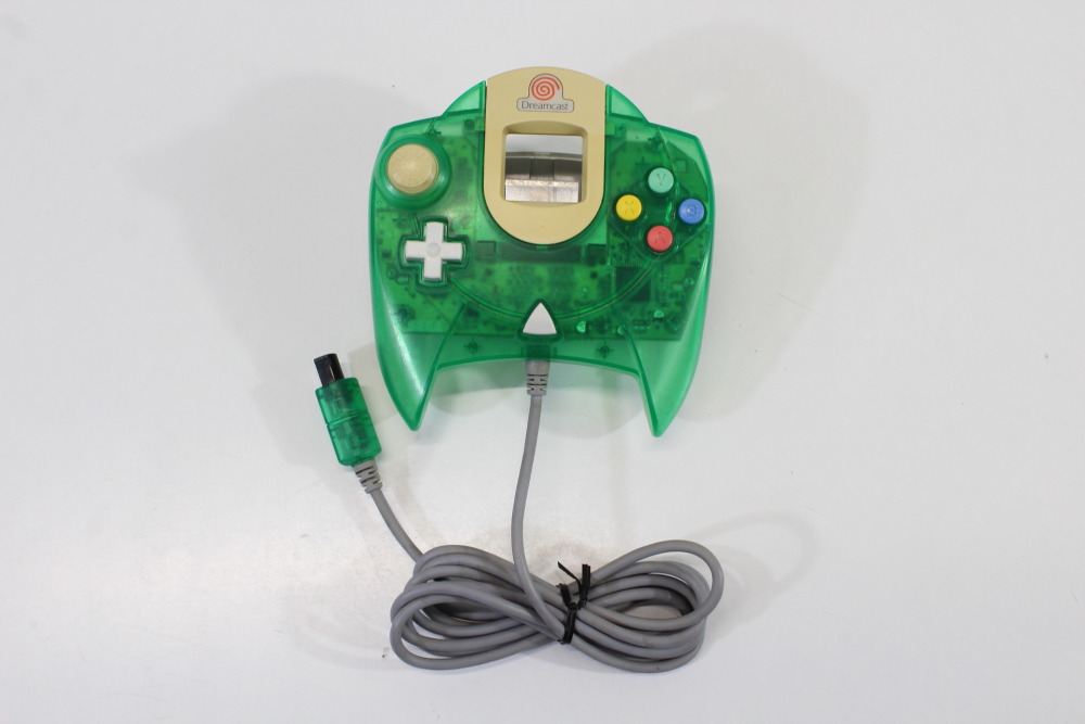 SEGA Dreamcast Controller Pad Limited Clear Clear Green HKT-7700 (B) SEGA Dreamcast DC