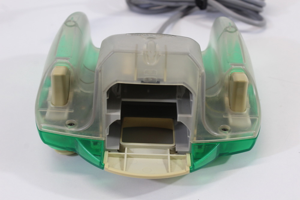 SEGA Dreamcast Controller Pad Limited Clear Clear Green HKT-7700 (B) SEGA Dreamcast DC