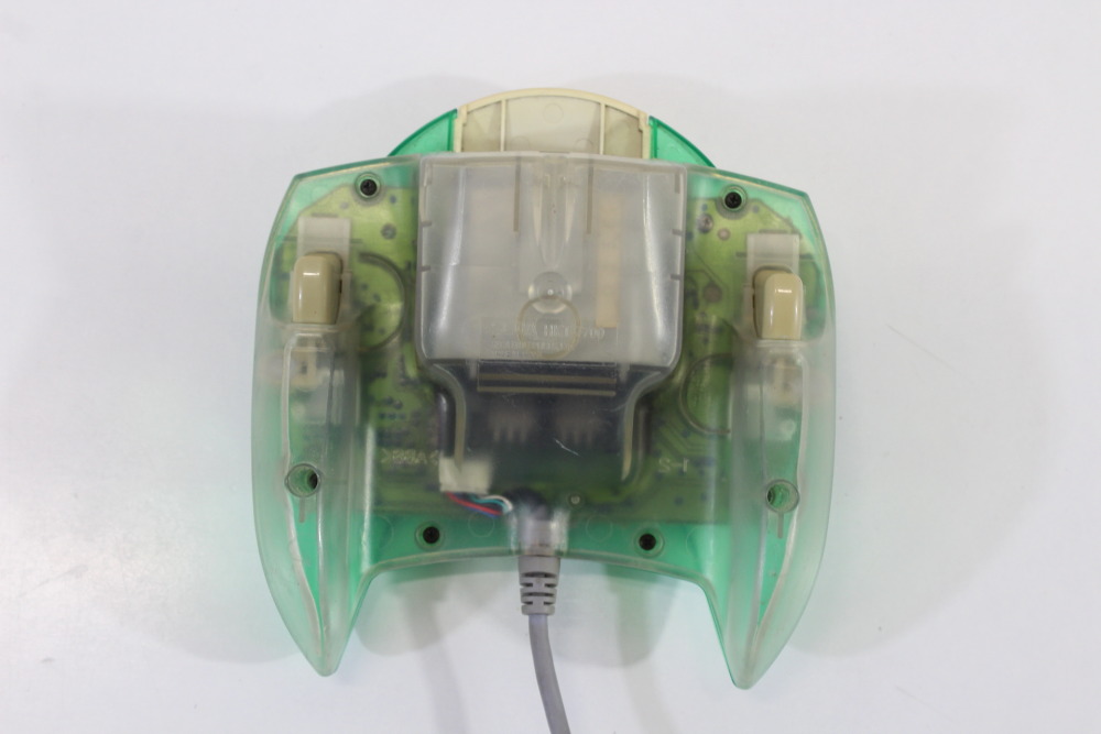SEGA Dreamcast Controller Pad Limited Clear Clear Green HKT-7700 (B) SEGA Dreamcast DC