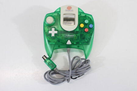 SEGA Dreamcast Controller Pad Limited Clear Clear Green HKT-7700 (C Cosmetic Wears) SEGA Dreamcast DC