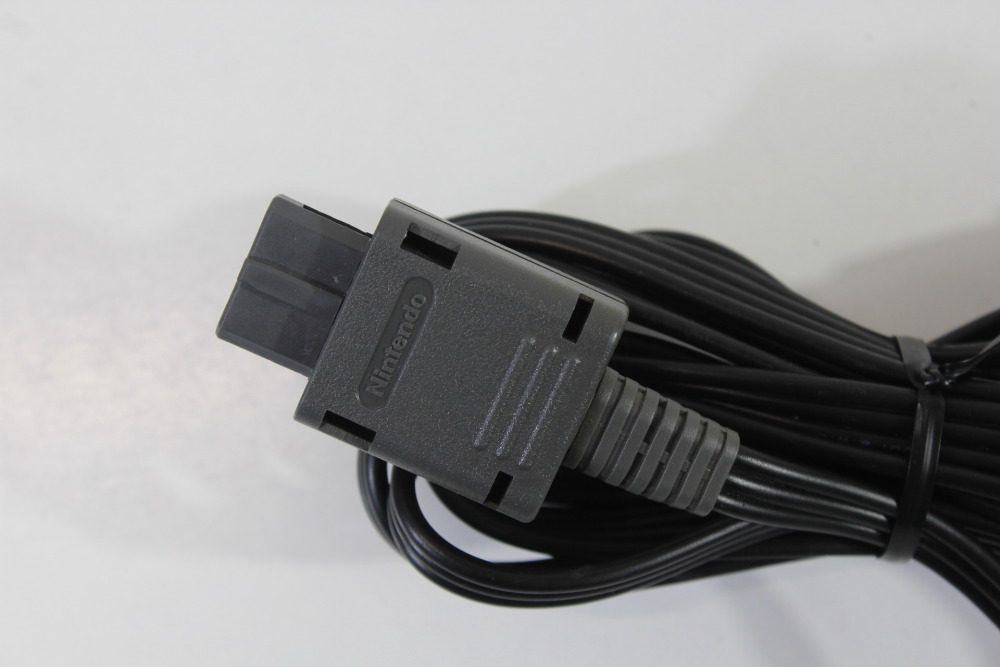 Official Nintendo S-Video Cable OEM Gray Plug for Super Famicom / Nintendo 64 / GameCube SFC (B)