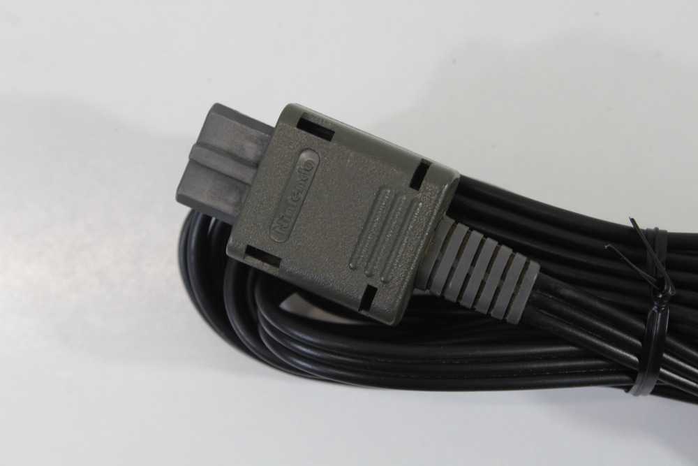 Official Nintendo S-Video Cable OEM Gray Plug for Super Famicom / Nintendo 64 / GameCube SFC (B)