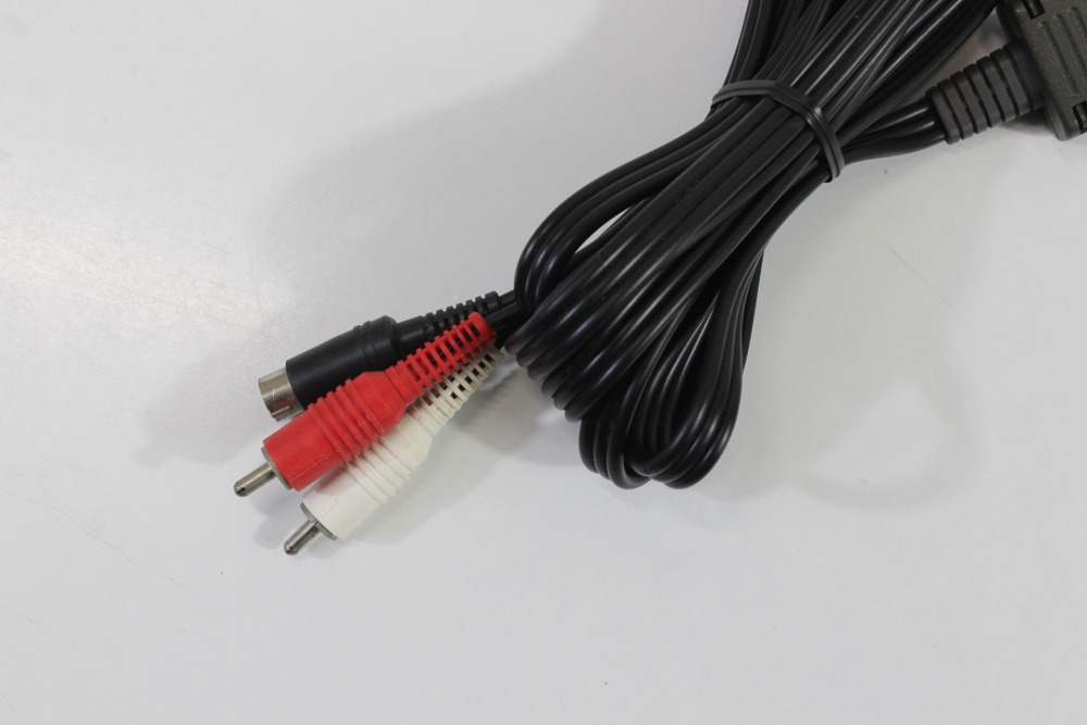Official Nintendo S-Video Cable OEM Gray Plug for Super Famicom / Nintendo 64 / GameCube SFC (B)
