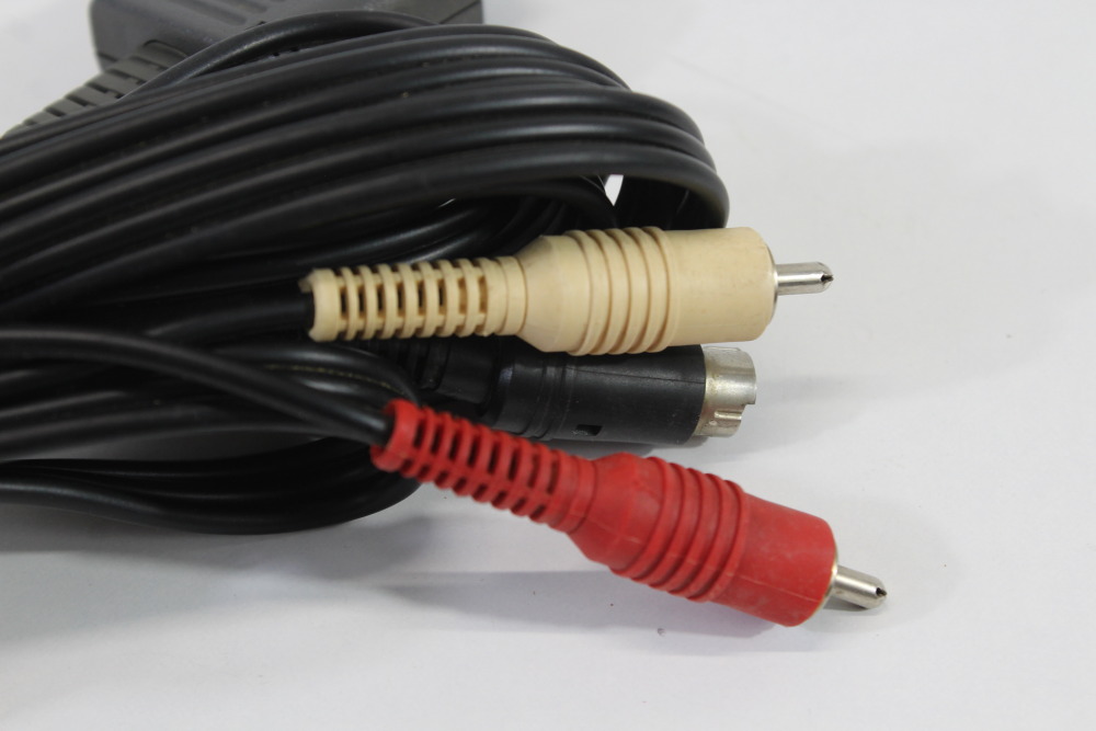 Official Nintendo S-Video Cable OEM Gray Plug for Super Famicom / Nintendo 64 / GameCube SFC (B)