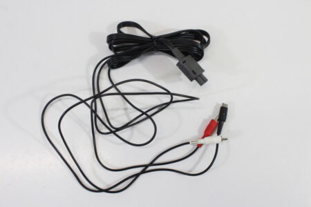 Official Nintendo S-Video Cable OEM Gray Plug for Super Famicom / Nintendo 64 / GameCube SFC (B)