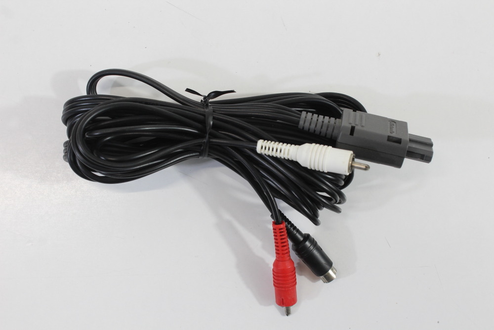 Official Nintendo S-Video Cable OEM Gray Plug for Super Famicom / Nintendo 64 / GameCube SFC (B)