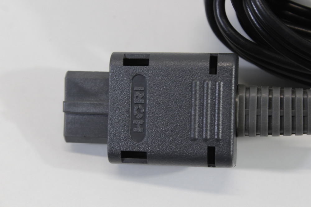 Official HORI S-Video Cable OEM Gray Plug for Nintendo Super Famicom / Nintendo 64 / GameCube SFC (B)