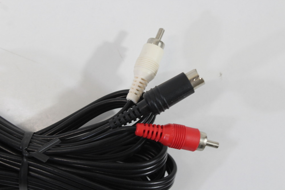 Official HORI S-Video Cable OEM Gray Plug for Nintendo Super Famicom / Nintendo 64 / GameCube SFC (B)