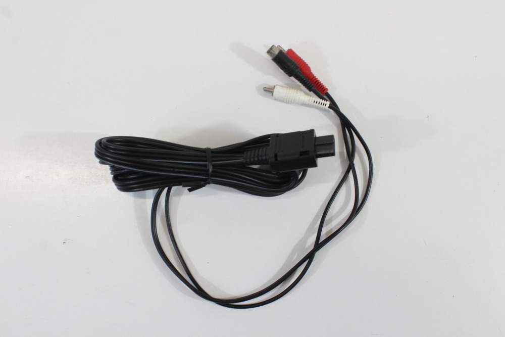 Official Nintendo S-Video Cable OEM Black Plug for Super Famicom / Nintendo 64 / GameCube SFC (B)
