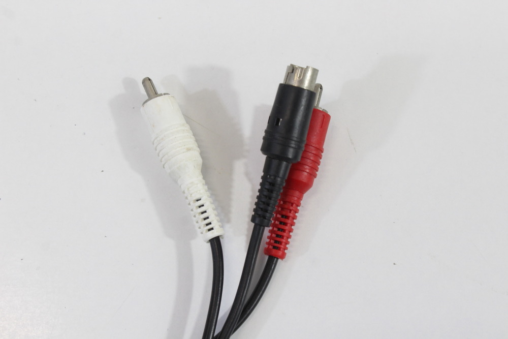 Official Nintendo S-Video Cable OEM Black Plug for Super Famicom / Nintendo 64 / GameCube SFC (B)