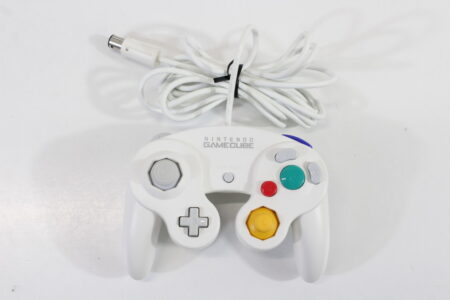 Official Nintendo Gamecube Controller White Long Cord T3 OEM GC (A) Nintendo Gamecube GC