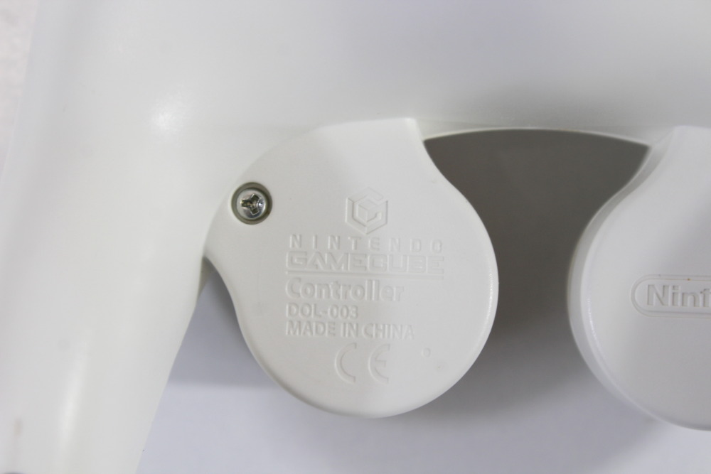 Official Nintendo Gamecube Controller White Long Cord T3 OEM GC (A) Nintendo Gamecube GC