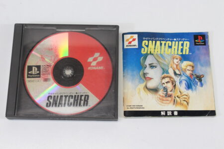 Snatcher No Front Cover Art CIB (B) SONY PlayStation 1 PS1