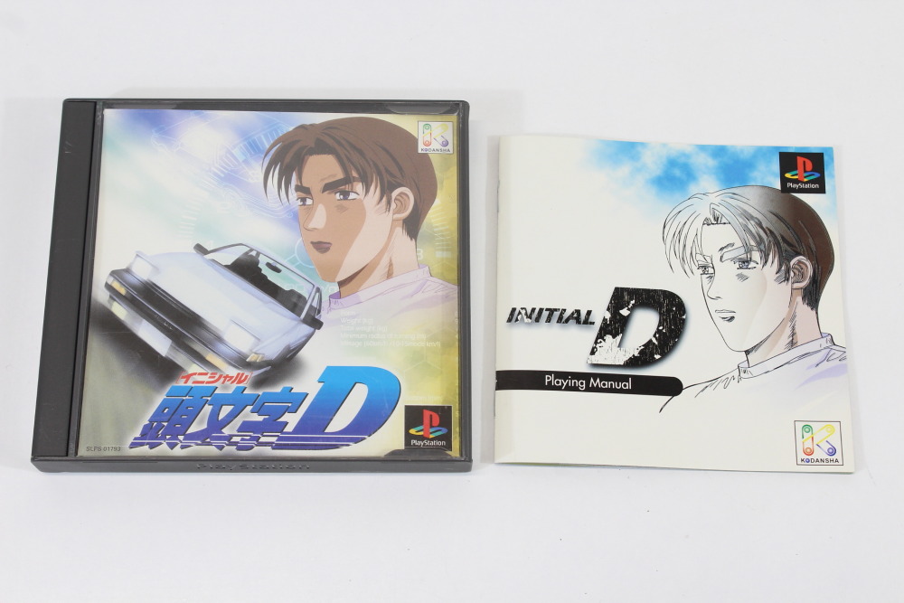 Initial D CIB (B) SONY PlayStation 1 PS1