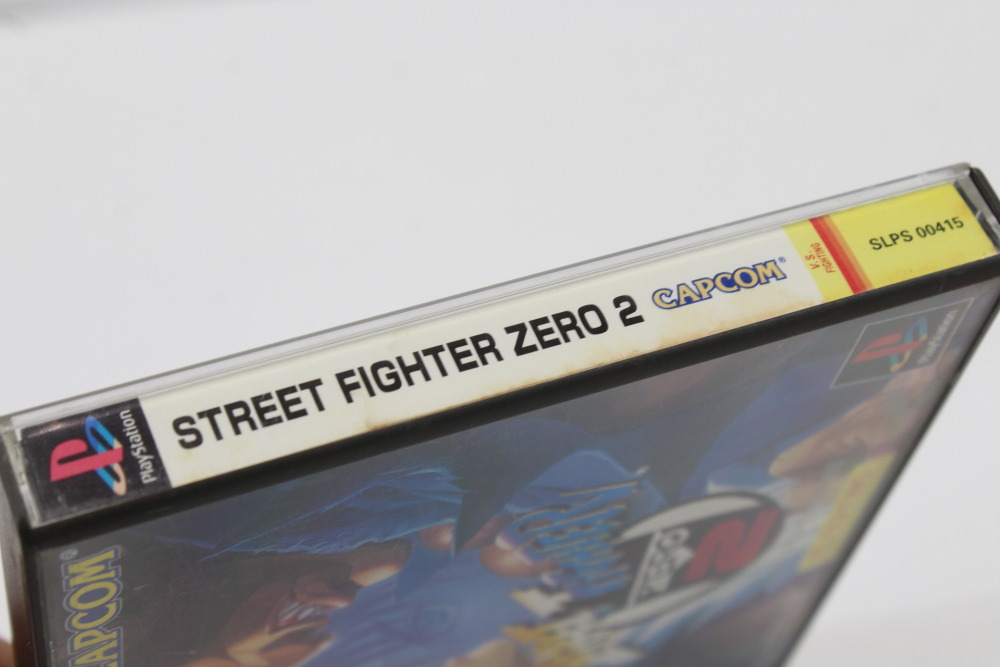Street Fighter ZERO 2 / Alpha 2 CIB (C Water Damage) SONY PlayStation 1 PS1