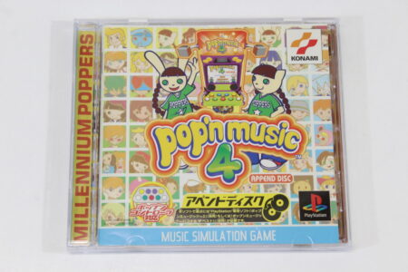 Pop'n Music 4 APPEND Disc CIB (B) SONY PlayStation 1 PS1