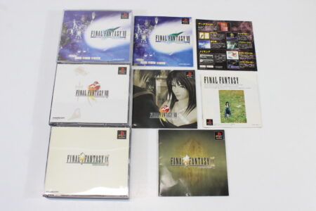 Lot of 3 Final Fantasy VII International VIII IX 7 8 9 (B) SONY PlayStation 1 PS1