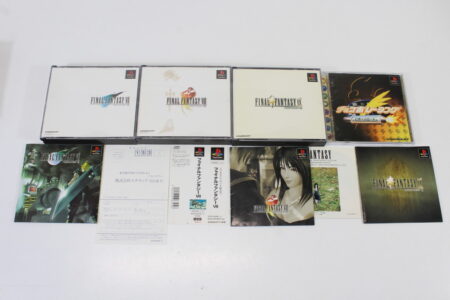 Lot of 4 Final Fantasy 7 8 9 VII VIII IX Chocobo Racing (B) SONY PlayStation 1 PS1