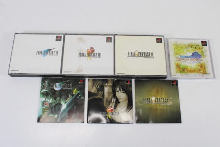 Lot of 4 Final Fantasy 7 8 9 VII VIII IX Seiken Densetsu Legend of Mana (B) SONY PlayStation 1 PS1