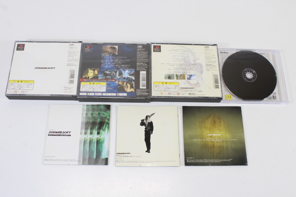 Lot of 4 Final Fantasy 7 8 9 VII VIII IX Seiken Densetsu Legend of Mana (B) SONY PlayStation 1 PS1